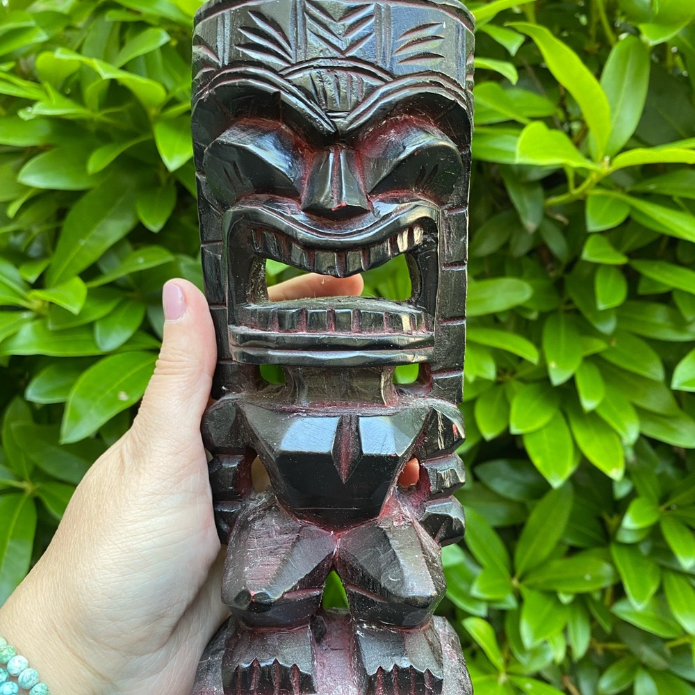 Tiki Figure Wood